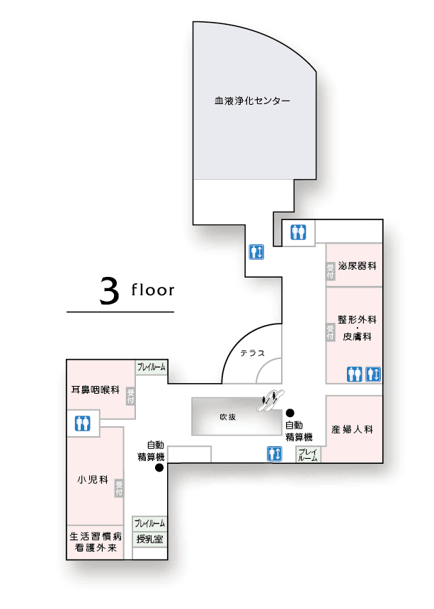 3階フロアマップ