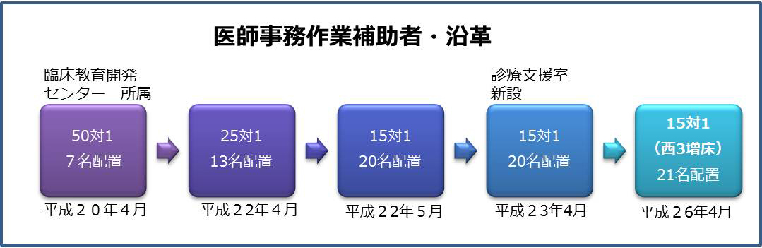 医師事務作業補助者・沿革