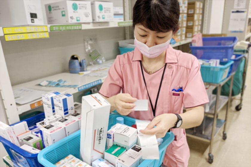 薬剤科助手 業務 イメージ