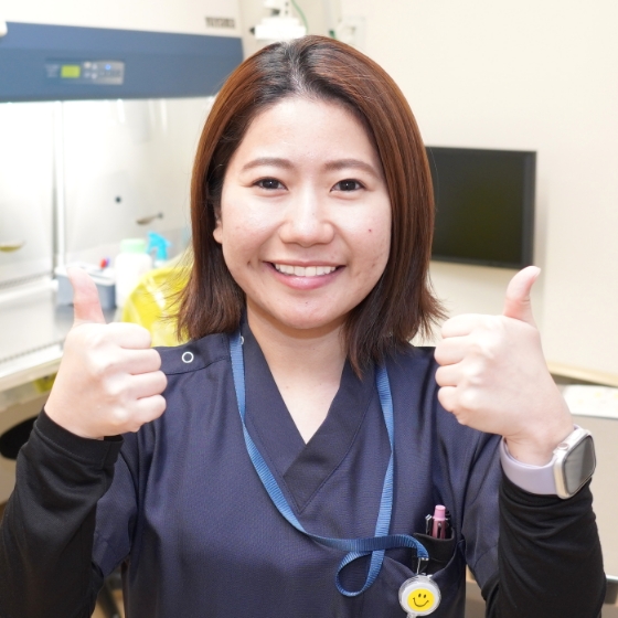 知念 沙綾 Chinen Saaya (出身:福山大学/2022年度入職)
