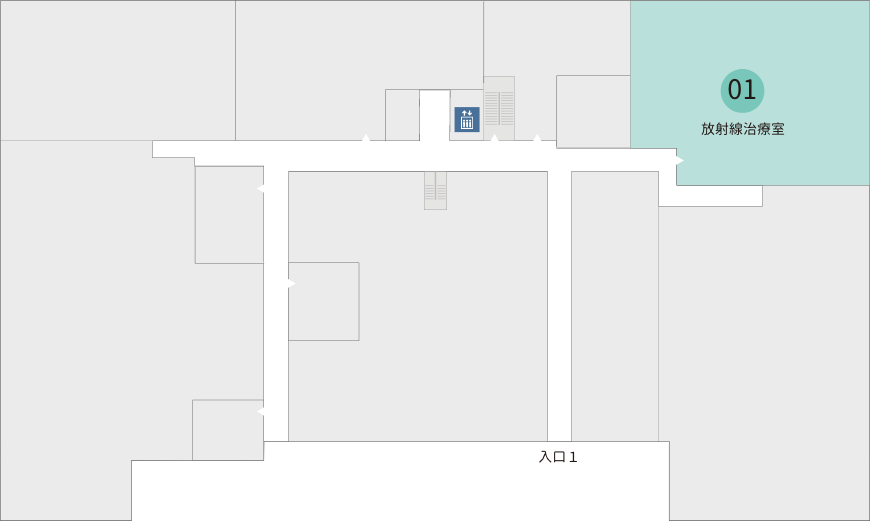 B1階 案内図