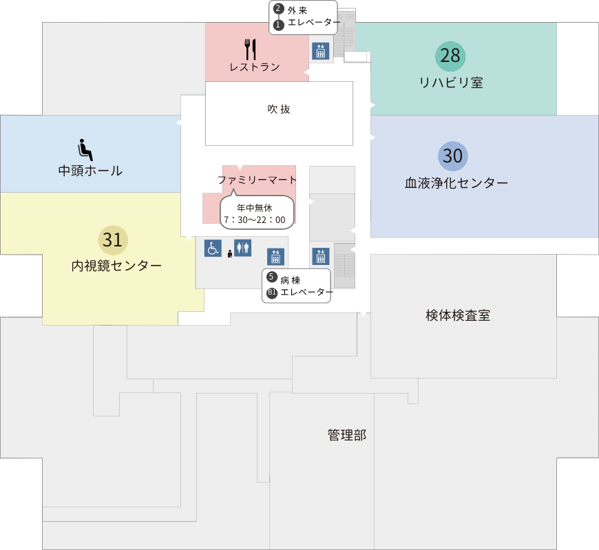 2階 案内図