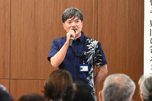 閉会のあいさつ　知念 隆之 中頭病院 消化器内科部長